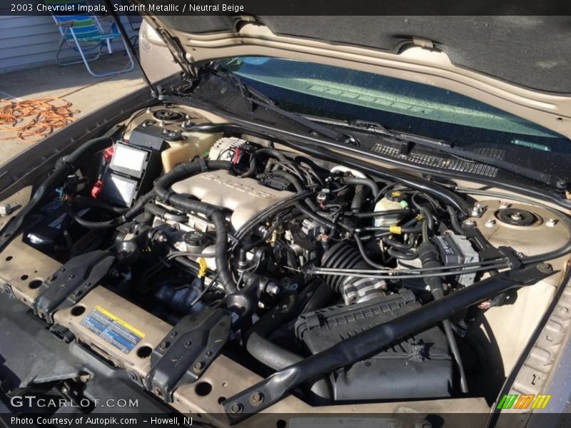 Sandrift Metallic / Neutral Beige 2003 Chevrolet Impala