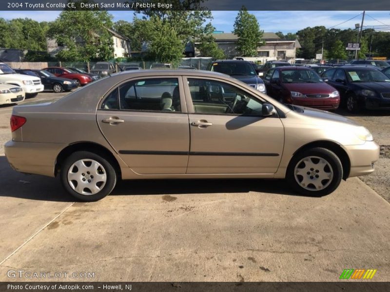 Desert Sand Mica / Pebble Beige 2004 Toyota Corolla CE