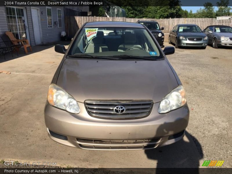 Desert Sand Mica / Pebble Beige 2004 Toyota Corolla CE
