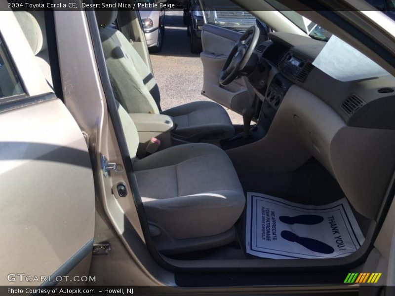 Desert Sand Mica / Pebble Beige 2004 Toyota Corolla CE