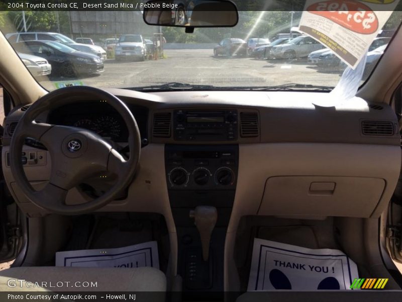 Desert Sand Mica / Pebble Beige 2004 Toyota Corolla CE