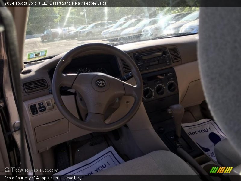 Desert Sand Mica / Pebble Beige 2004 Toyota Corolla CE