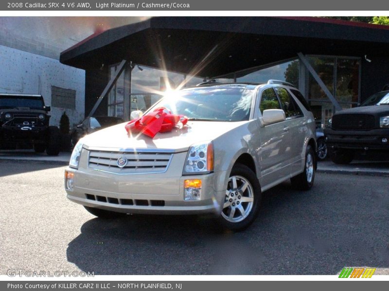 Light Platinum / Cashmere/Cocoa 2008 Cadillac SRX 4 V6 AWD