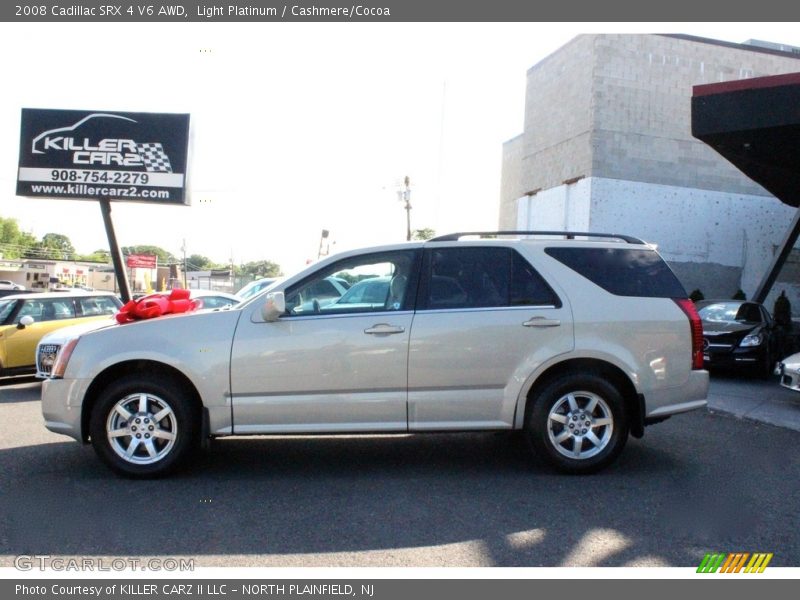 Light Platinum / Cashmere/Cocoa 2008 Cadillac SRX 4 V6 AWD