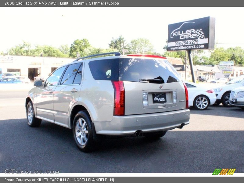 Light Platinum / Cashmere/Cocoa 2008 Cadillac SRX 4 V6 AWD