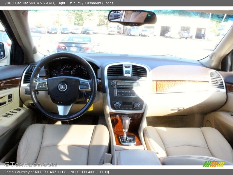 Light Platinum / Cashmere/Cocoa 2008 Cadillac SRX 4 V6 AWD