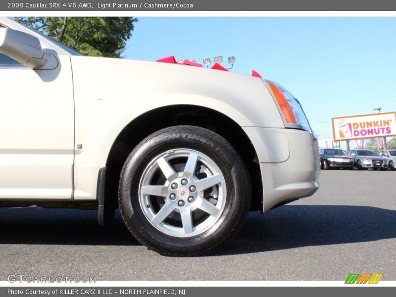 Light Platinum / Cashmere/Cocoa 2008 Cadillac SRX 4 V6 AWD