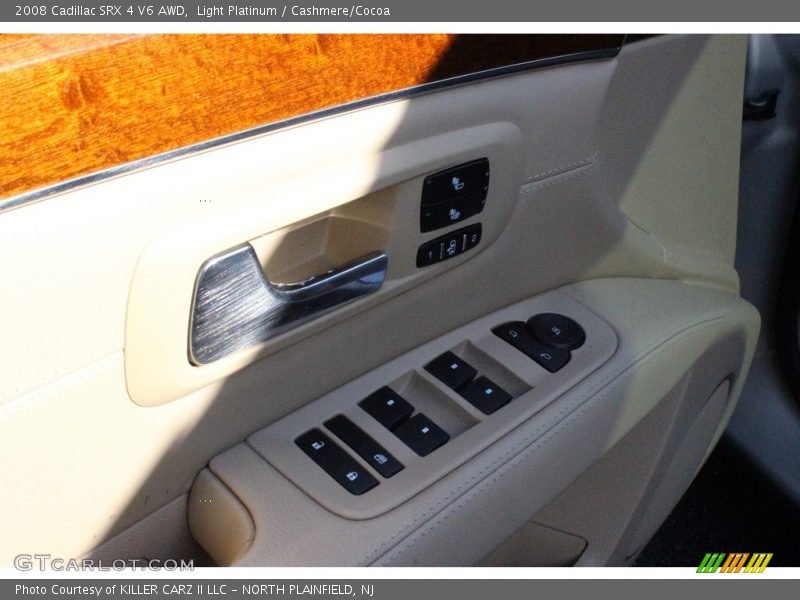 Light Platinum / Cashmere/Cocoa 2008 Cadillac SRX 4 V6 AWD