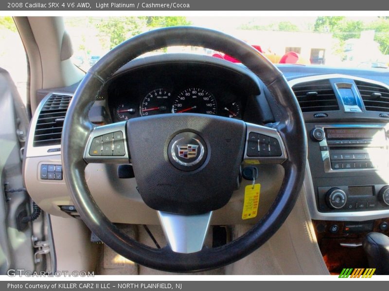 Light Platinum / Cashmere/Cocoa 2008 Cadillac SRX 4 V6 AWD