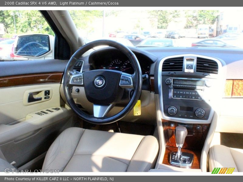 Light Platinum / Cashmere/Cocoa 2008 Cadillac SRX 4 V6 AWD