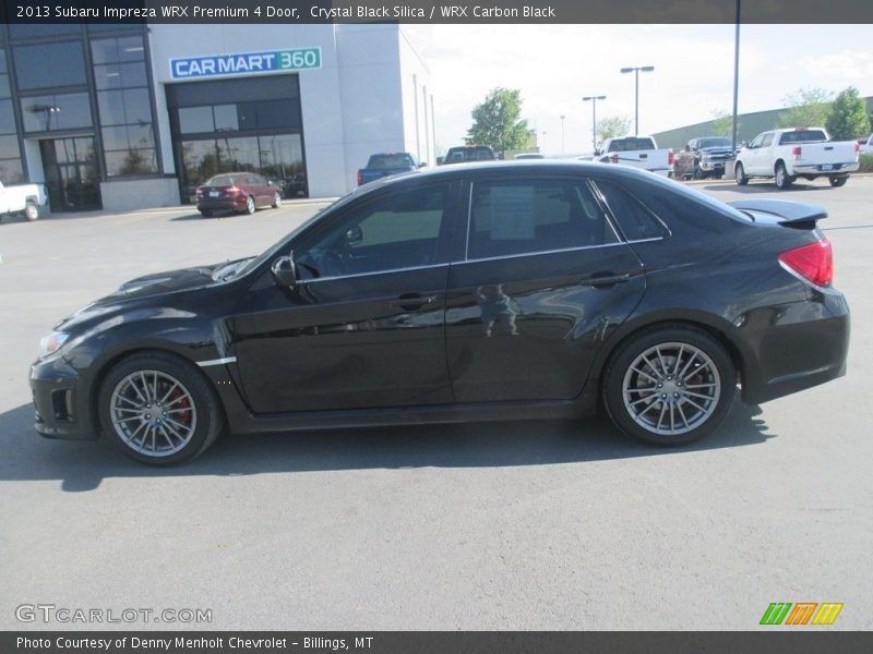 Crystal Black Silica / WRX Carbon Black 2013 Subaru Impreza WRX Premium 4 Door