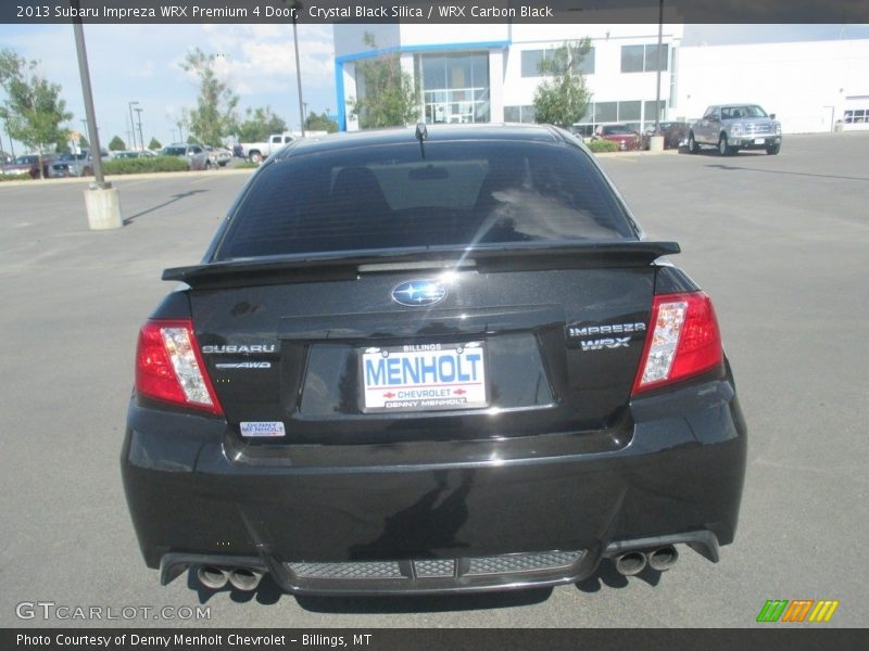 Crystal Black Silica / WRX Carbon Black 2013 Subaru Impreza WRX Premium 4 Door