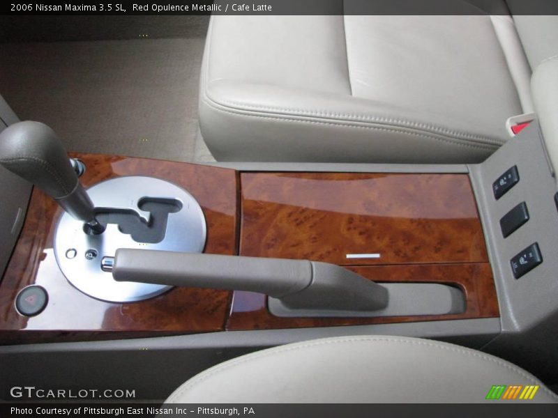 Red Opulence Metallic / Cafe Latte 2006 Nissan Maxima 3.5 SL