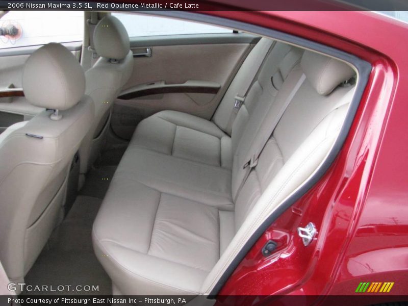 Red Opulence Metallic / Cafe Latte 2006 Nissan Maxima 3.5 SL