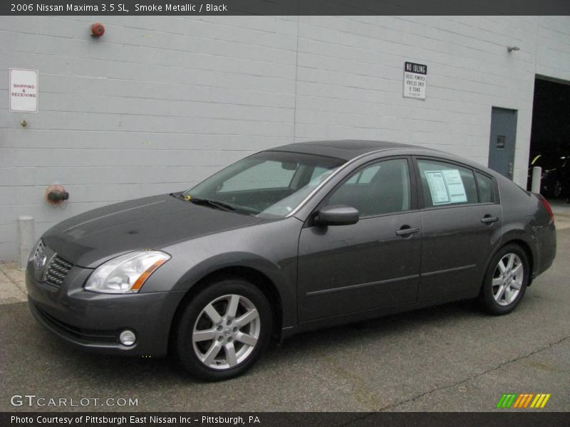Smoke Metallic / Black 2006 Nissan Maxima 3.5 SL