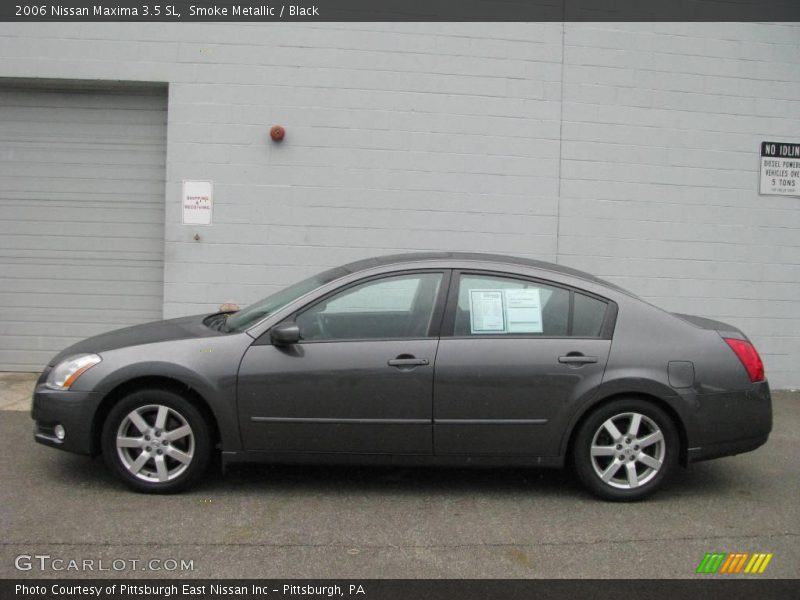 Smoke Metallic / Black 2006 Nissan Maxima 3.5 SL