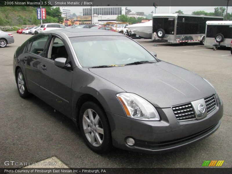 Smoke Metallic / Black 2006 Nissan Maxima 3.5 SL