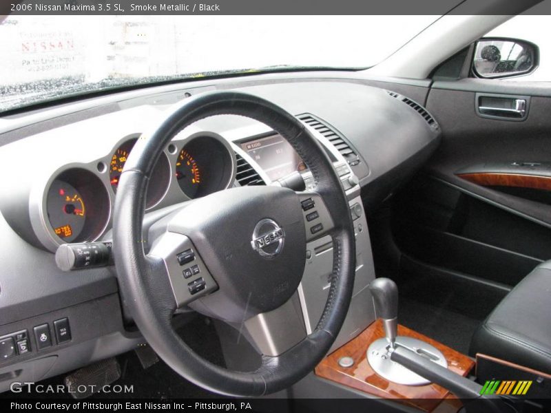 Smoke Metallic / Black 2006 Nissan Maxima 3.5 SL
