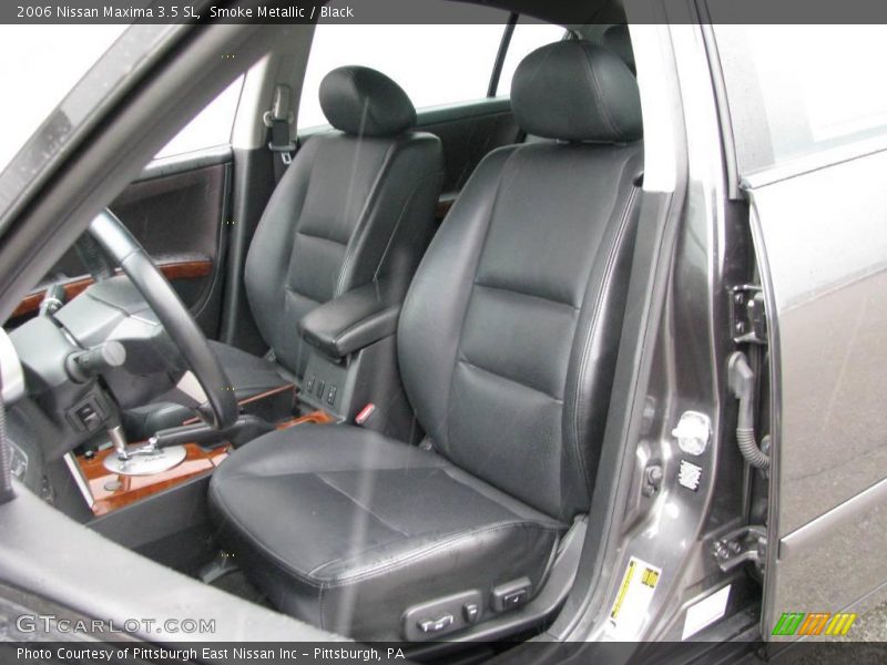 Smoke Metallic / Black 2006 Nissan Maxima 3.5 SL