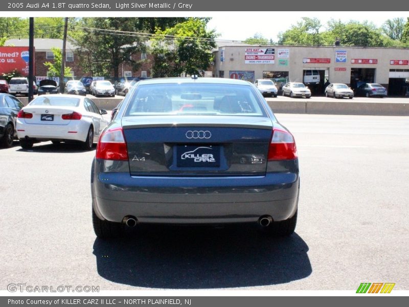 Light Silver Metallic / Grey 2005 Audi A4 1.8T quattro Sedan