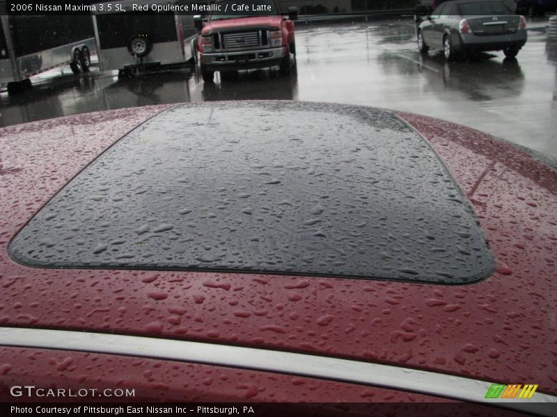 Red Opulence Metallic / Cafe Latte 2006 Nissan Maxima 3.5 SL