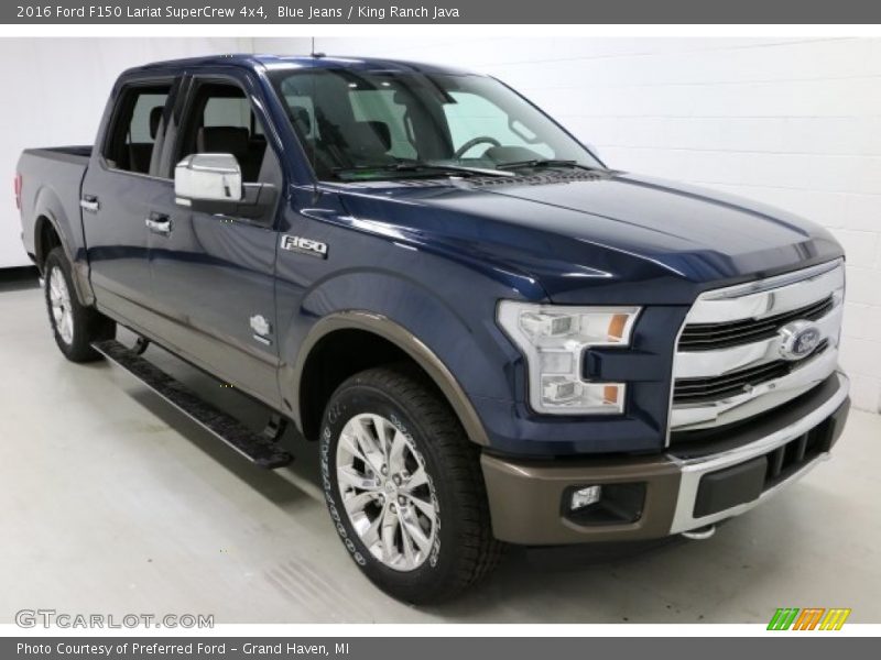 Blue Jeans / King Ranch Java 2016 Ford F150 Lariat SuperCrew 4x4
