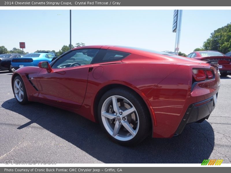 Crystal Red Tintcoat / Gray 2014 Chevrolet Corvette Stingray Coupe