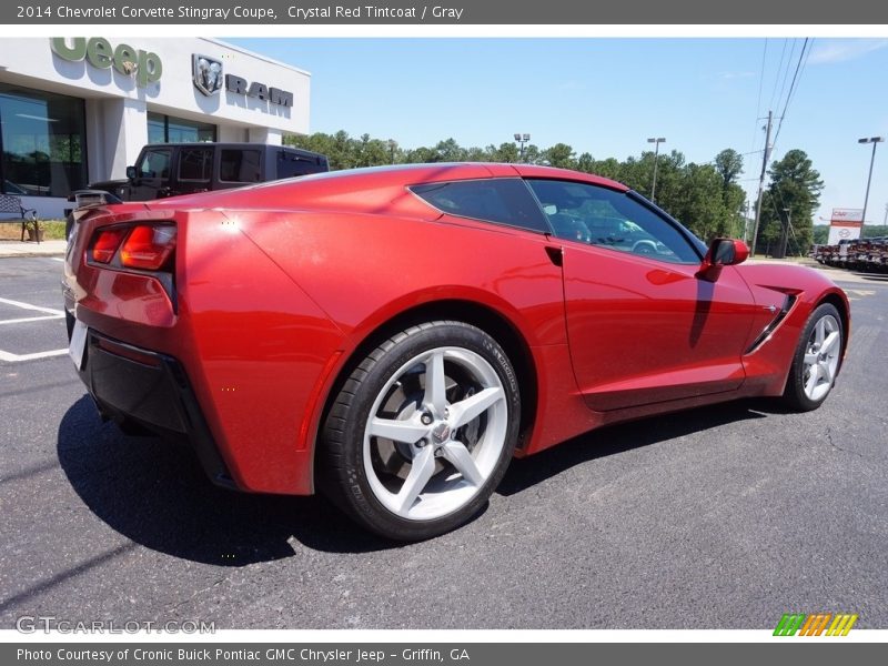 Crystal Red Tintcoat / Gray 2014 Chevrolet Corvette Stingray Coupe