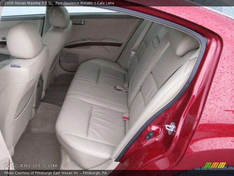 Red Opulence Metallic / Cafe Latte 2006 Nissan Maxima 3.5 SL