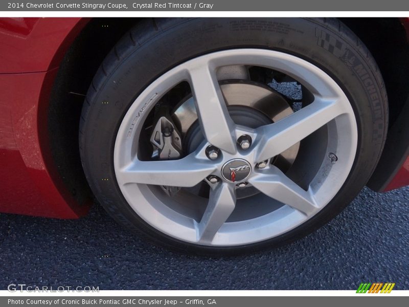 Crystal Red Tintcoat / Gray 2014 Chevrolet Corvette Stingray Coupe