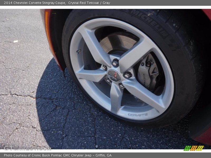 Crystal Red Tintcoat / Gray 2014 Chevrolet Corvette Stingray Coupe