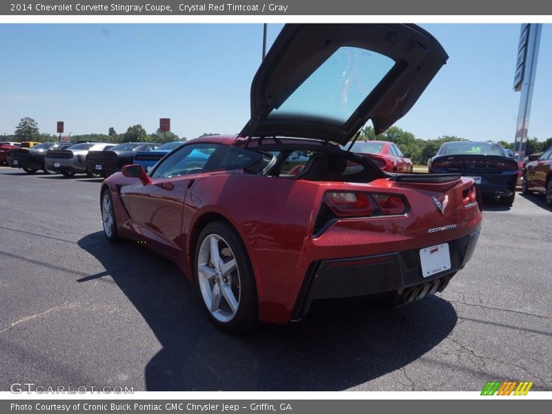 Crystal Red Tintcoat / Gray 2014 Chevrolet Corvette Stingray Coupe