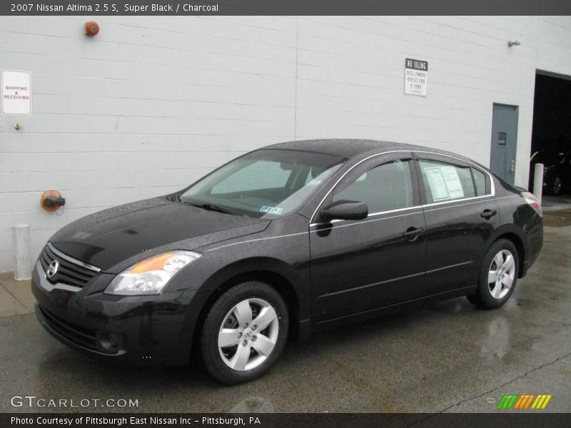 Super Black / Charcoal 2007 Nissan Altima 2.5 S