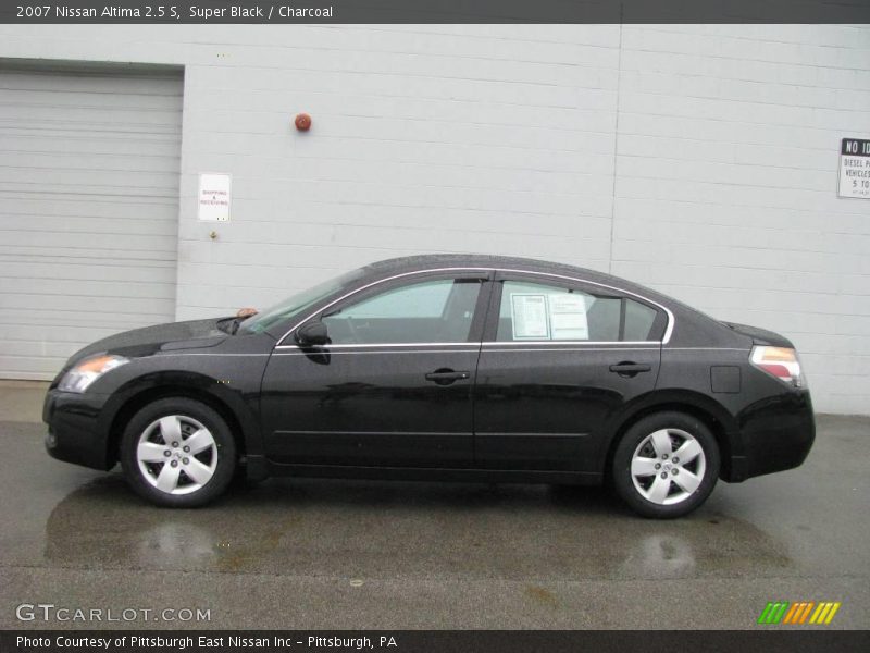 Super Black / Charcoal 2007 Nissan Altima 2.5 S