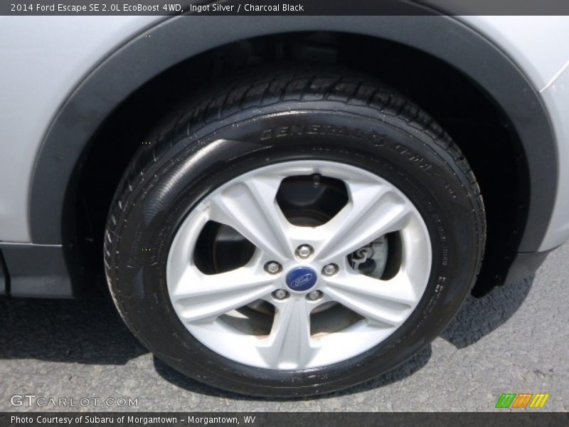 Ingot Silver / Charcoal Black 2014 Ford Escape SE 2.0L EcoBoost 4WD