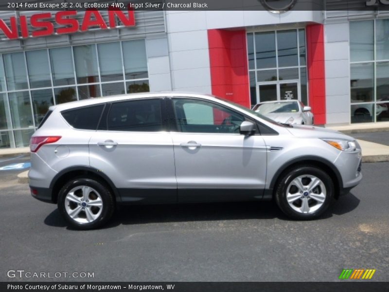 Ingot Silver / Charcoal Black 2014 Ford Escape SE 2.0L EcoBoost 4WD