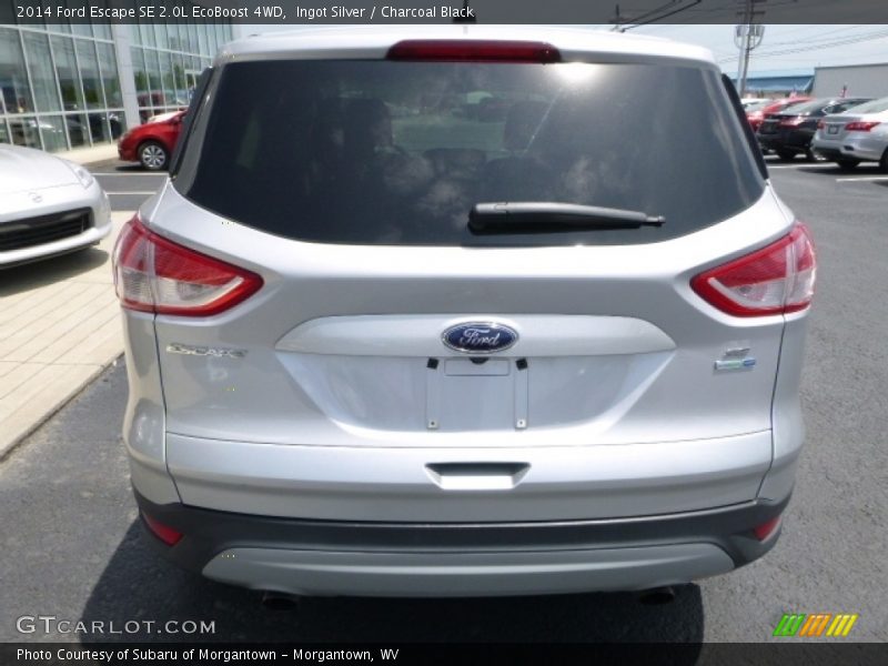 Ingot Silver / Charcoal Black 2014 Ford Escape SE 2.0L EcoBoost 4WD