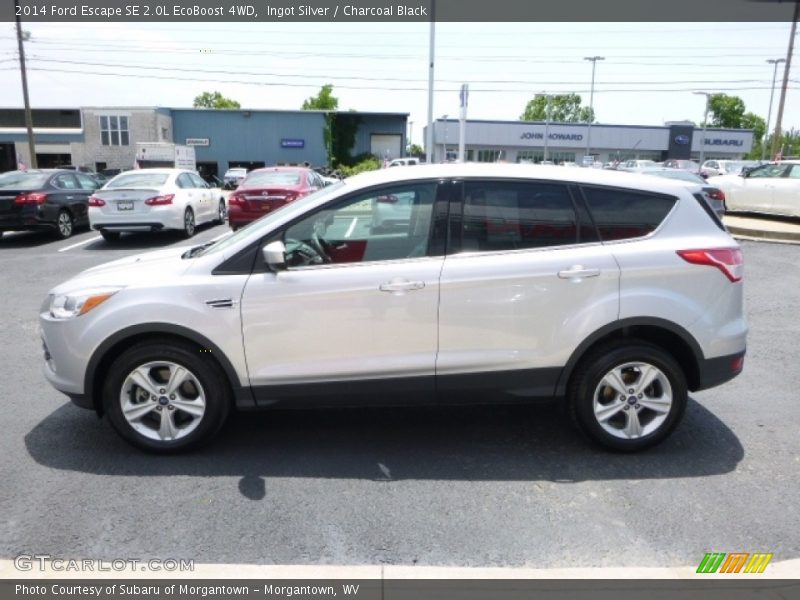 Ingot Silver / Charcoal Black 2014 Ford Escape SE 2.0L EcoBoost 4WD