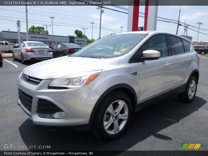 Ingot Silver / Charcoal Black 2014 Ford Escape SE 2.0L EcoBoost 4WD