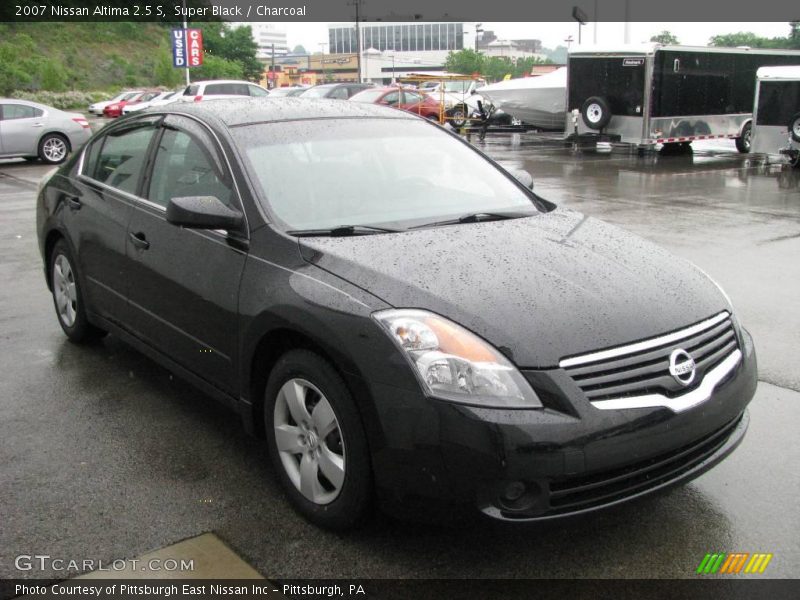 Super Black / Charcoal 2007 Nissan Altima 2.5 S