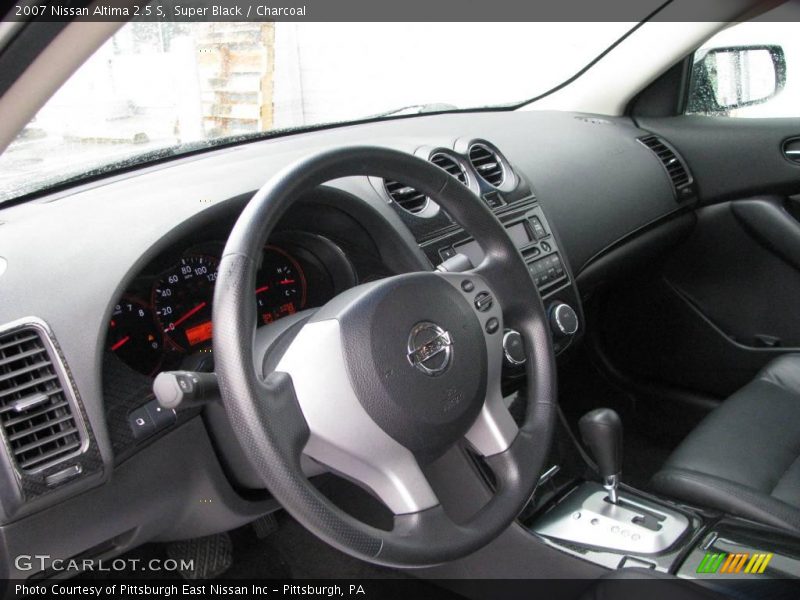Super Black / Charcoal 2007 Nissan Altima 2.5 S