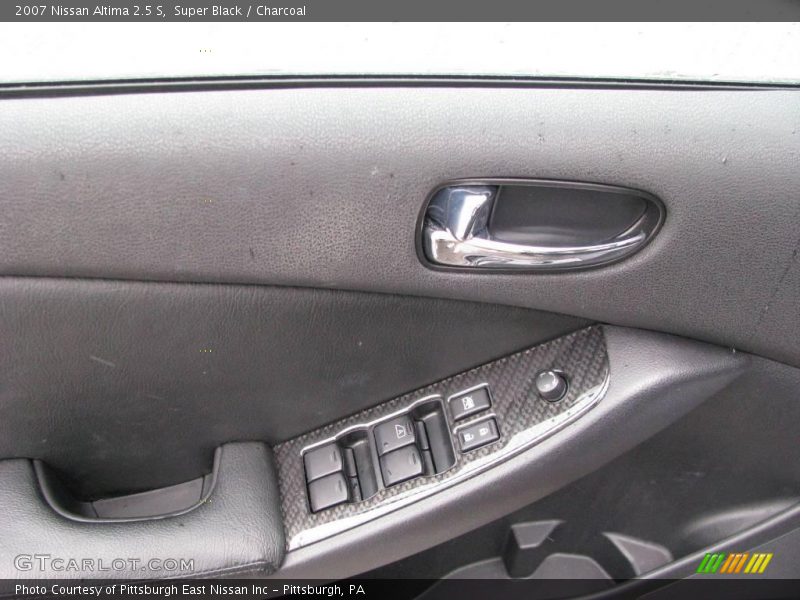 Super Black / Charcoal 2007 Nissan Altima 2.5 S