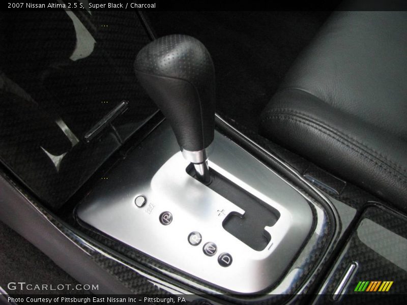 Super Black / Charcoal 2007 Nissan Altima 2.5 S