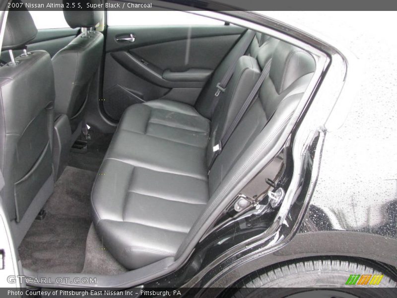Super Black / Charcoal 2007 Nissan Altima 2.5 S