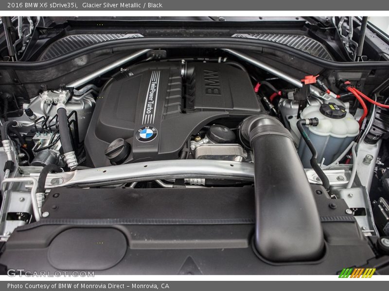  2016 X6 sDrive35i Engine - 3.0 Liter DI TwinPower Turbocharged DOHC 24-Valve VVT Inline 6 Cylinder