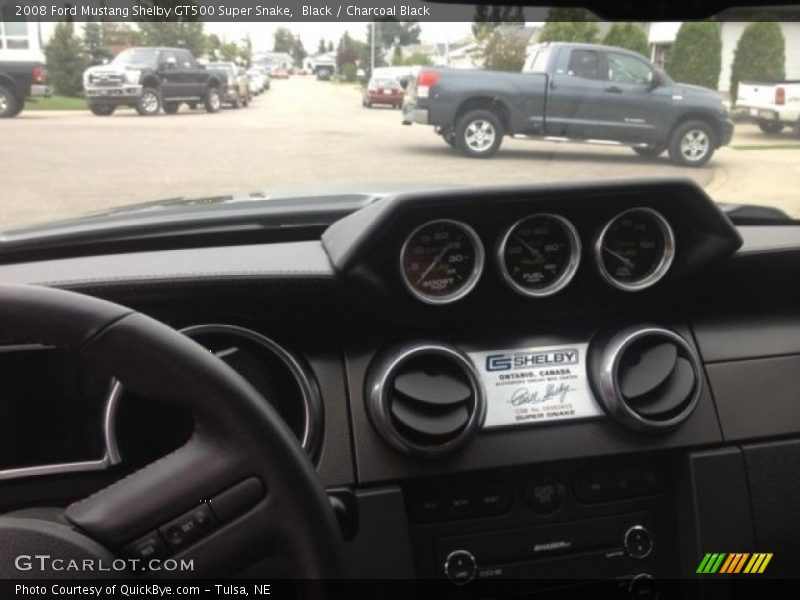 Dashboard of 2008 Mustang Shelby GT500 Super Snake