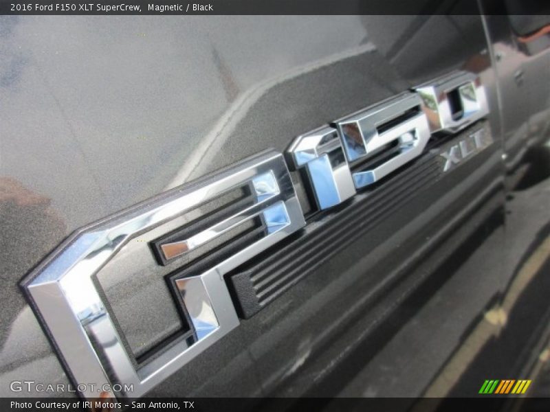 Magnetic / Black 2016 Ford F150 XLT SuperCrew