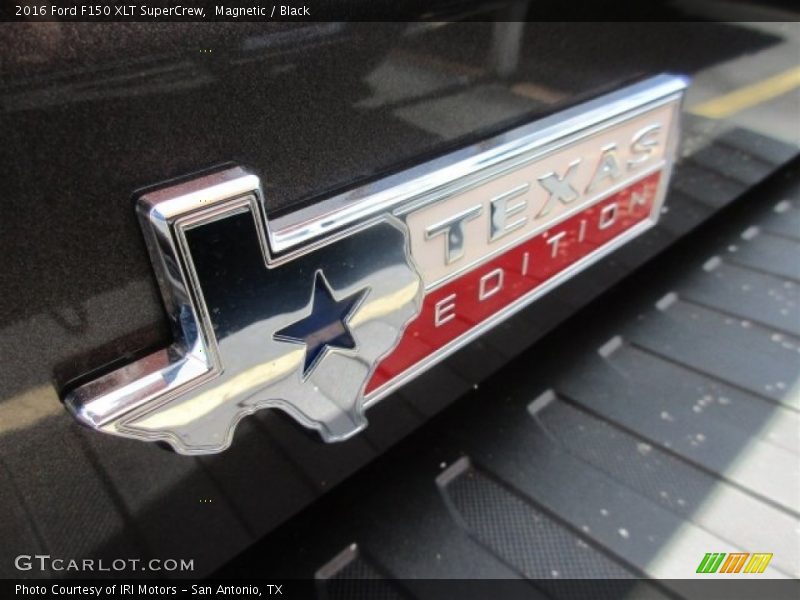 Magnetic / Black 2016 Ford F150 XLT SuperCrew