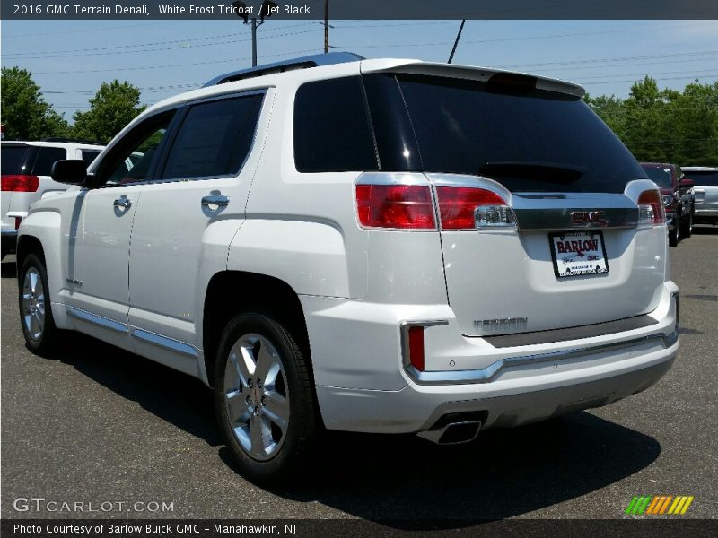 White Frost Tricoat / Jet Black 2016 GMC Terrain Denali