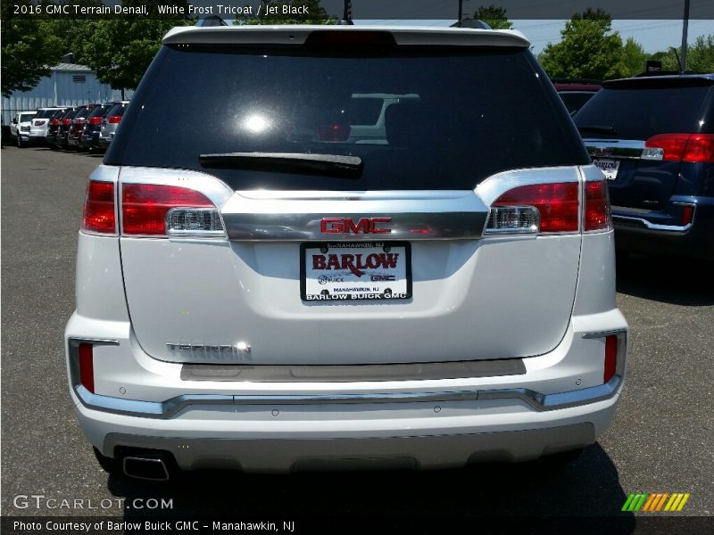 White Frost Tricoat / Jet Black 2016 GMC Terrain Denali